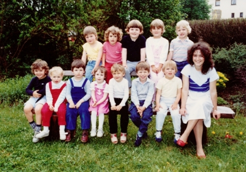 Mölli im Kindergarten