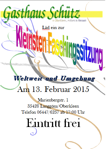 fasching